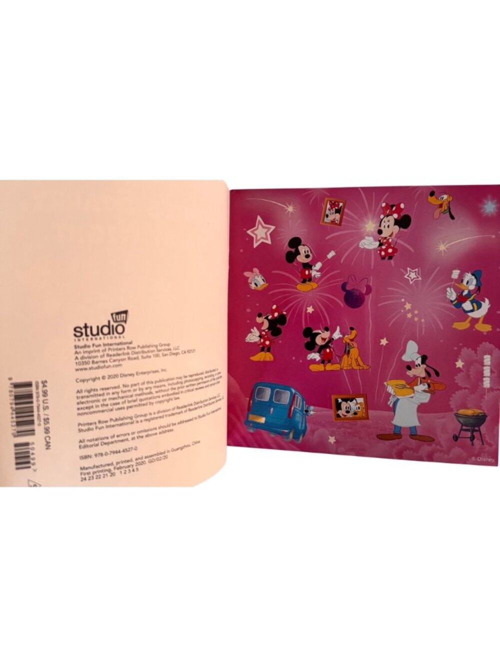 Disney Sticker Storybook Minnie Dalmatian Pluto Aladdin 40+ Stickers Lot of 7 - Picture 12 of 16